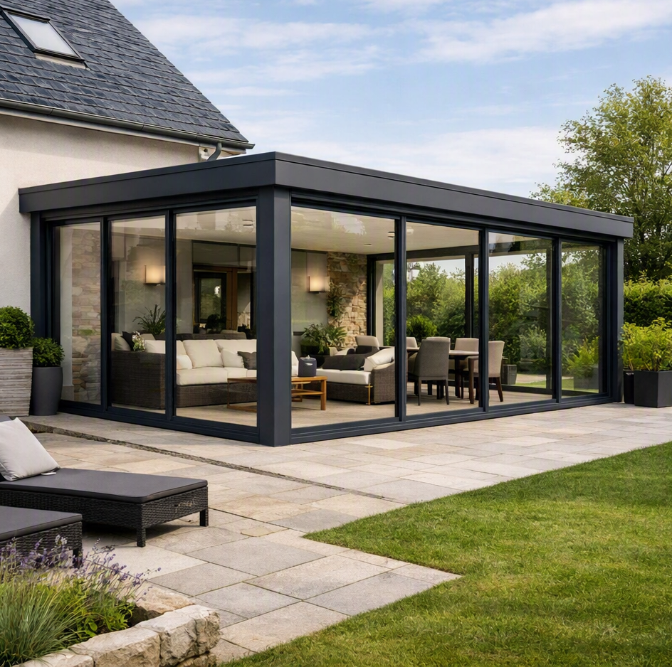 Verrière / Véranda style Atelier